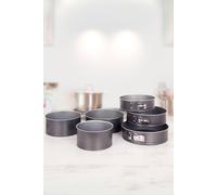 Wham Baker & Salt Springform & Cake 6 Piece Set - Silver