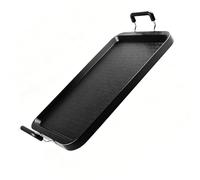 Non-Stick Aluminum Stove Top Flat Griddle, Double Burner Griddle Pan