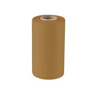 Non-Stick Baking Parchment Paper Roll Double-Sided Silicone Cooking Sheets for Cake Tin Kitchen Home - Brown 10CM x 50M