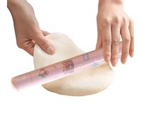 Non-Stick Baking Rolling Pin, Multifunctional Cookie Roller, Precision Scale Tool, Smooth Cylindrical Texture, Pastry Production Management Tool, Utility Products, Standard Size Modern Design