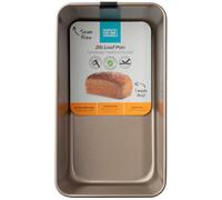 Non-Stick Bread Oven Tray - Medium Size, Heavy Gauge Steel Tin, Ideal for Everyday Cooking & Baking Cakes, Loaf, Pies, Lasagne. Gold Pan 12.5cm x 22.5cm x 6.5cm deep. 20-Year Guarantee