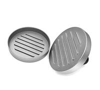 Non-Stick Burger Press Zinc-Aluminum Alloy Hamburger Press Hamburger Patty Maker for BBQ Grill Burger Patties Cookery Mold Kitchen Accessory