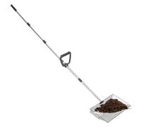 Non-stick Chicken Manure Scoop for Litter Tray - Telescopic Scoop for Garden, Farm, , Poultry, Cat, Rabbit, Dog, Horse