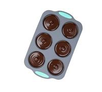 Non-Stick Christmas Chocolate Mould with Easy Release | Ice Cube Maker Frozen During Parties Pour Athlètes, Maintien Rapide de la Poche pour Hockey et Frappe,