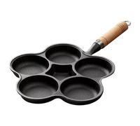 Non Stick Cookware Pancake Pan Iron Cake Maker Frying Pan Creative Breakfast Grill Cooking Pot Breakfast Cooking Pan for Gas Stove Induction Cooker