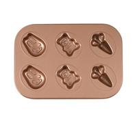 Non Stick Cupcake Pan - Muffin Mould | Metal Baking Tray with Easy Release, Kitchen Bakeware with Party Use, Cup Cake Holder for Bakers, Beginners, Professionals, Women, Men, Birthday, Holiday