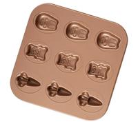 Non Stick Cupcake Pan - Muffin Mould | Metal Baking Tray with Easy Release, Kitchen Bakeware with Party Use, Cup Cake Holder for Bakers, Beginners, Professionals, Women, Men, Birthday, Holiday