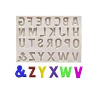 Non-Stick Food Grade Silicone Mould,Molds for Ice CubeFondant Moulded, Silicone Moulds for 0-9 sugarcraft Numbers Chocolate Figurines Cake Moulds Alphabet Sweets Baking Tools (C)