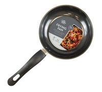 Non-Stick Frying Pan | Carbon Steel Skillet with PTFE Coating Cooking Pans | Compatible with Gas - Electric - Halogen & Solid Hobs | Sturdy Handle | Kitchen Cooking Pan for Everyday Use (20cm)
