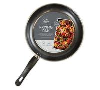 Non-Stick Frying Pan | Carbon Steel Skillet with PTFE Coating Cooking Pans | Compatible with Gas - Electric - Halogen & Solid Hobs | Sturdy Handle | Kitchen Cooking Pan for Everyday Use (25cm)