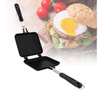 Non-Stick Frying Pan, Frying Pan, Dual-Sided Non-Stick Frying Pan Waffle Maker for Cake Toast Sandwich