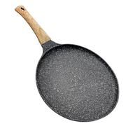 Non Stick Griddle Pan - Large Flat Cooking Surfacee, Scratch Resistant Coating, Oil Free Cooking Heat Even Distribution | Flipping Pancakes Eggs Bacon Sandwiches for Breakfast Kitchen