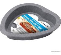 Non Stick Heart Shape Cake Pan Baking Tray Roasting Kitchen Bake Tin Oven Grey
