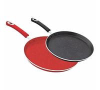 Non-Stick Heavy Deep Tawa-Dosa Tawa Roti Pan Tawa-Marble Coating Chapati Tawa (30 cm)