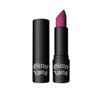 Non Stick Lipstick Sparkling Diamond Glitter Lipstick Halloween Makeup Dark Character Costume Lip Gloss Dark Lip Liner for Women (D, A)