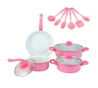 Non Stick Pots and Pans Set 13 Piece Induction Hob, Saucepan Set with Lids, Cookware Sets Non Stick, Pans Sets Non-Stick Stackable for Kitchen, Stone Coating for Induction Hob Only (Not for Gas)
