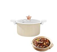 Non Stick Pots,Non Stick Cooking Pots with Lids - Cookware Kitchen Supplies Pressure Cooker for Stock Rice Sauce Soup Electric Induction Stove Apartment Home Camping