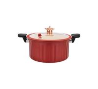 Non Stick Pots - Nonstick Pan for Cooking | Pressure Cooker Iron with Comfortable Handle, Ideal for Induction Electric Stove, Soup, Pasta, Sauce, Rice, Frying, Camping, 11.02 inches