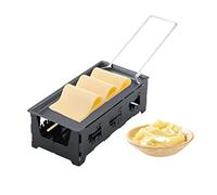 Non-Stick Raclette Grill & Cheese Melter with Baking Tray - Versatile Melting Pan for Home Kitchen Use