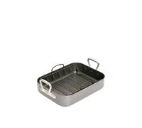 Non-Stick Roasting Pan with Handles Masterclass Dark Grey One Size