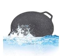 Non-Stick Round Baking Pan - Round Non-Stick Frying Pan Crepe Baking,Camping Kitchen Equipment Korean Griddle Multifunctional for Steak, Seafood, Vegetables