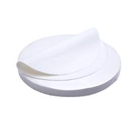 Non-Stick Round BBQ Paper Baking Sheets 9cm Barbecue Silicone Oil Paper Round Cake Tin Liners 100 Pcs