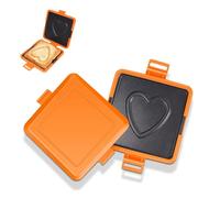 Non-Stick Sandwich Maker, Microwave Silicone Panini Maker and Toastie Mold for Easy Sandwich Baking in Microwave Oven, Durable and Convenient Kitchen Tool