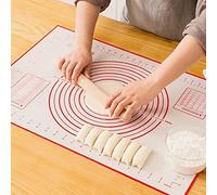 Non-Stick Silicone Baking Pastry Mat - 23.6''x15.8'' - Non-Slip Silicone Fondant Mat - Dough Rolling Mat with Measurement BPA Free (Large)