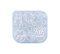 Non-stick silicone craft mold projects featuring marine life design; box mold box mold box mold pendant silicone