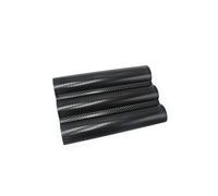 Non-Stick Three Slots Black Bread Baking Tray Heat-Resistant Perforation Rectangular Mold Oven Rolling Kitchen Gadgets Tools