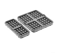 Non-Stick Waffle Maker Insert for Belgian Waffles Quick Clean(Gray)