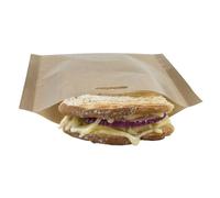 Non-Stickware Essential Toastie Bags for Toaster Non Stick Reusable, Toasted Sandwich Bags Panini Grilled Cheese, Easy Clean, Oven Bags Toastabags, BPA & Gluten Free 4pcs or 8pcs 16x20cm (8, 160x200)