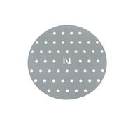 Non-Stickware Ultimate Reusable Air Fryer Liners Round Non Stick BPA & PFOA Free Circular Baking Sheet for Ovens Multicookers Steamers Heat Resistant Easy Clean 23.5cm (4, Circular Perforated Liner)