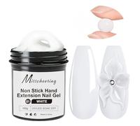 Non-Sticky Aurora Builder Gel for Nails - Sculptable UV/LED Nail Extension Gel, Flexible Pinch & Shape Gel for DIY Manicure & Professional Nail Art