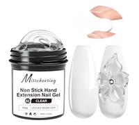 Non-Sticky Aurora Builder Gel for Nails - Sculptable UV/LED Nail Extension Gel, Flexible Pinch & Shape Gel for DIY Manicure & Professional Nail Art