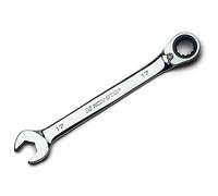 Non Stop 17 mm Ultrafine 120-Tooth Reversible Ratcheting Combination Wrench