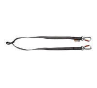 Non-stop dogwear Touring Double Leash, Black/Grey - One Size/23mm
