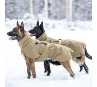 Non-Stop Dog Wear Glacier Dog Jacket - Olive - Size: Dog 60cm - Dog Jackets