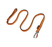 NonStop Dogwear Bungee Leash 2.8, Black/Orange - 2.8M