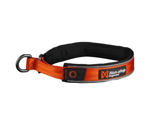 Non-Stop Dogwear Dog Collar Cruise Collar Orange Slip Reflective
