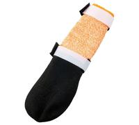 Non-Stop Dogwear Dog Shoes Protector Bootie High Black/Orange 4-Pack