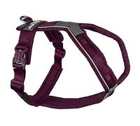 Non-stop dogwear Line Harness 5.0 |215 | Lead and Everyday Harness in Purple, Size: G 7