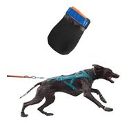 Non-Stop Dogwear Protector Bootie (4pk), Black/Orange - XS