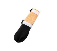 Non-Stop Dogwear Protector Bootie High, Black/Orange (L)