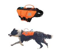 Non-Stop Dogwear Protector Life Jacket, Black/Orange - 5