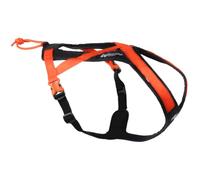 Non-Stop Dogwear Rush Harness, Black/Orange - 6