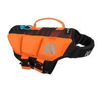 Non-Stop Dogwear Swim Vest Protector Life Jacket Black/Orange Dog Vest
