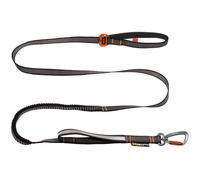 Non-Stop Dogwear Touring Bungee Adjustable Leash, Black - 23mm
