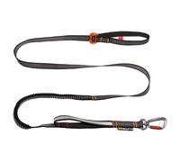 Non-Stop Dogwear Touring Bungee Adjustable Leash, Black - 23mm