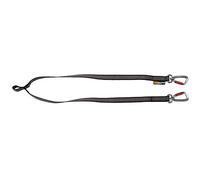 Non-stop dogwear Touring Double Leash, Black/Grey - One Size/23mm